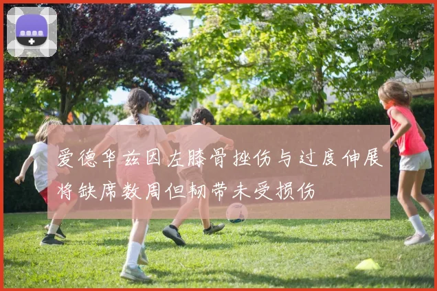 爱德华兹因左膝骨挫伤与过度伸展将缺席数周但韧带未受损伤